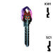 Happy Keys- Skeleton Key (Choose Keyway) Residential-Commercial Key Howard Keys