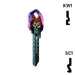 Happy Keys- Skeleton Key (Choose Keyway) Residential-Commercial Key Howard Keys