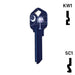 Happy Keys- South Carolina Flag SC1 Key (Choose Keyway) Residential-Commercial Key Howard Keys