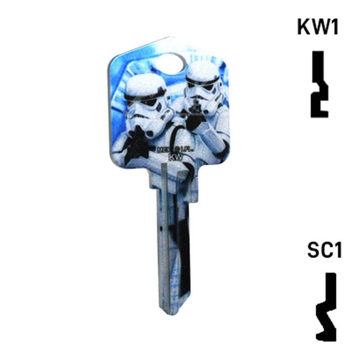 Happy Keys- Stormtroopers Key (Choose Keyway) Residential-Commercial Key Howard Keys