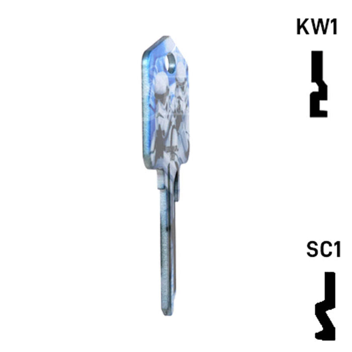 Happy Keys- Stormtroopers Key (Choose Keyway) Residential-Commercial Key Howard Keys