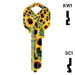 Happy Keys- Sunflowers Key (Choose Keyway) Residential-Commercial Key Howard Keys