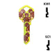 Happy Keys- Teddy Bear Key (Choose Keyway) Residential-Commercial Key Howard Keys