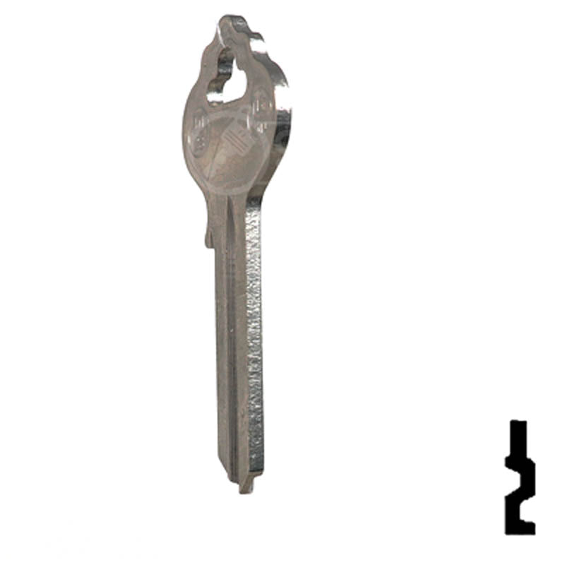 Uncut Key Blank | Independent | IN28, 1054FN — CLK Supplies