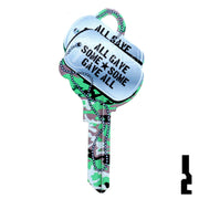 Key Shapes -DOG TAGS- Kwikset Key Residential-Commercial Key Lucky Line