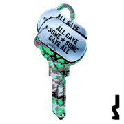 Key Shapes -DOG TAGS- Schlage SC1 Key Residential-Commercial Key Lucky Line