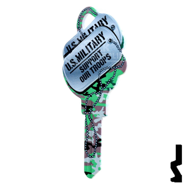 Key Shapes -DOG TAGS- Schlage SC1 Key Residential-Commercial Key Lucky Line