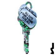 Key Shapes -DOG TAGS- Schlage SC1 Key Residential-Commercial Key Lucky Line