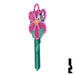 Key Shapes -FLOWER- Kwikset Key Residential-Commercial Key Lucky Line
