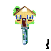 Key Shapes -HOME- Schlage SC1  Key Residential-Commercial Key Lucky Line
