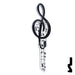 Key Shapes -MUSIC- Schlage SC1 Key Residential-Commercial Key Lucky Line