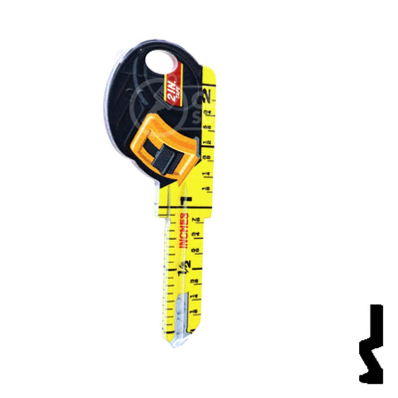 Sc1 Keycode Measurement Chart Key Shapes -TAPE MEASURE- Schlage SC1 Key β CLK Supplies