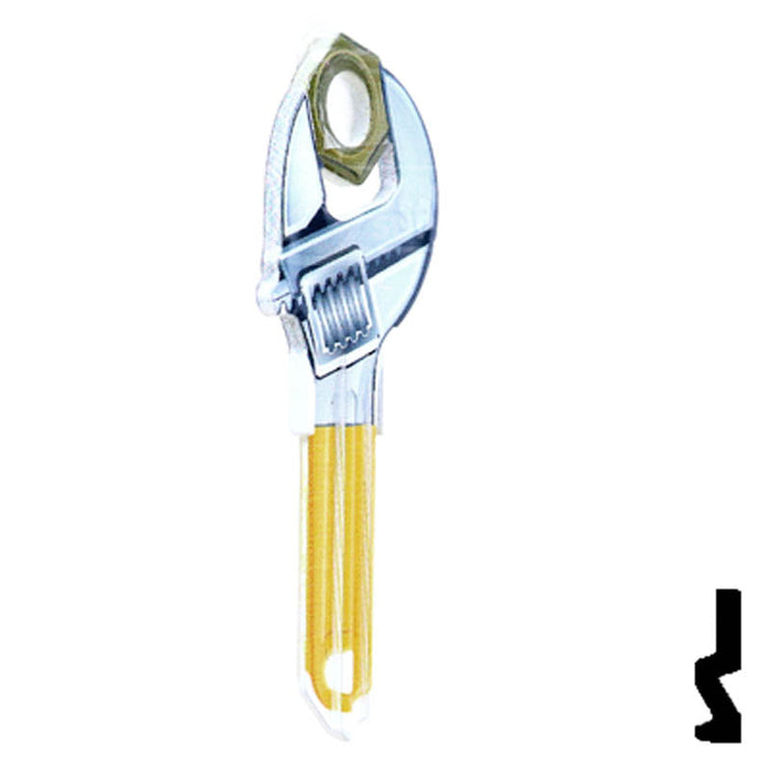 Key Shapes -WRENCH- Schlage SC1 Key Residential-Commercial Key Lucky Line