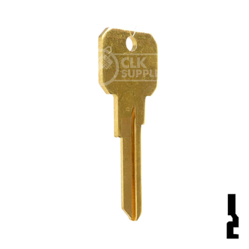 50-Pack Of KW1 DND (Do Not Duplicate) Key Blanks - 5-Pin For Restricted Keyways-599105