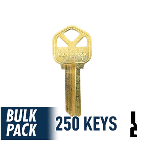 KW1 Kwikset Key Bulk Pack -250 by Ilco