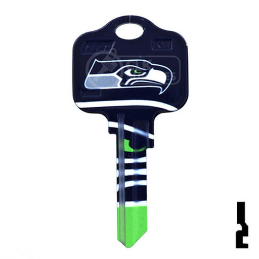 NFL Seahawks Key Blank ( KW1 ) Residential-Commercial Key Ilco