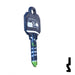 NFL Seahawks Key Blank ( SC1 ) Residential-Commercial Key Ilco