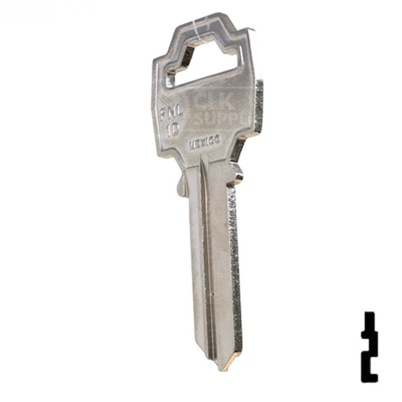 Uncut Key Blank | Fanel | R63 — CLK Supplies