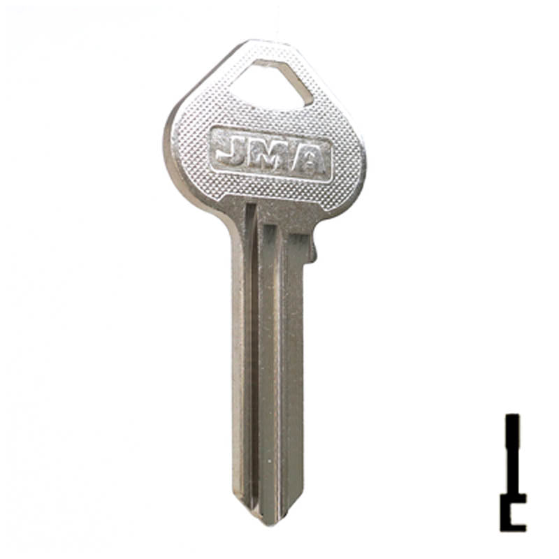 Uncut Key Blank | Corbin Russwin | RU18, L1011PZ — CLK Supplies