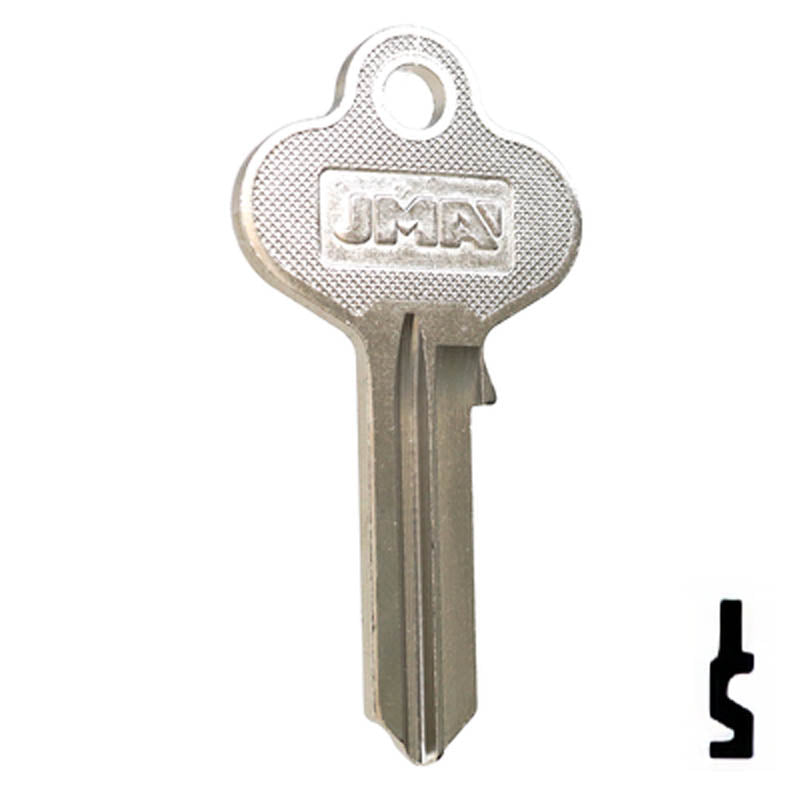 Uncut Key Blank | Corbin Russwin | RU4, 1011P — CLK Supplies