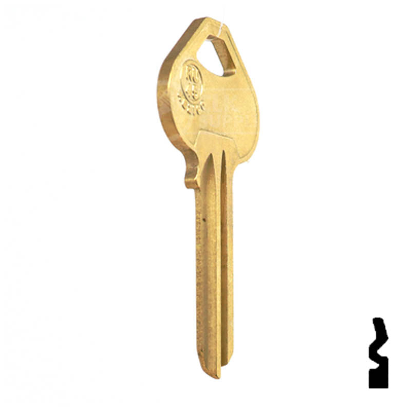 RU45 / 1011D1 / RUS-4 Russwin Residential-Commercial Key JMA USA