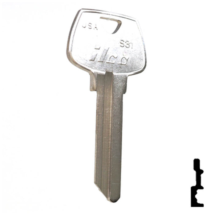 S31, N1007RMA Sargent Key Residential-Commercial Key JMA USA