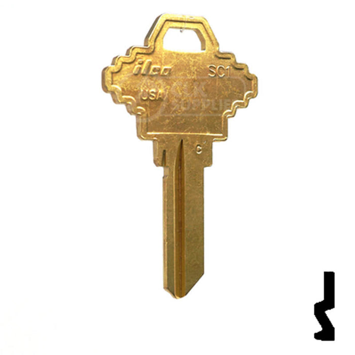 Residential Key Blanks  SC1 Big Head ( Twice The Size Of A