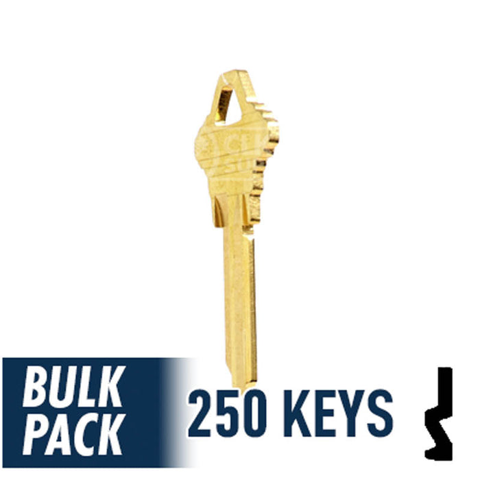 SC1 Schlage Key Bulk Pack -250 by Ilco Residential-Commercial Key Ilco