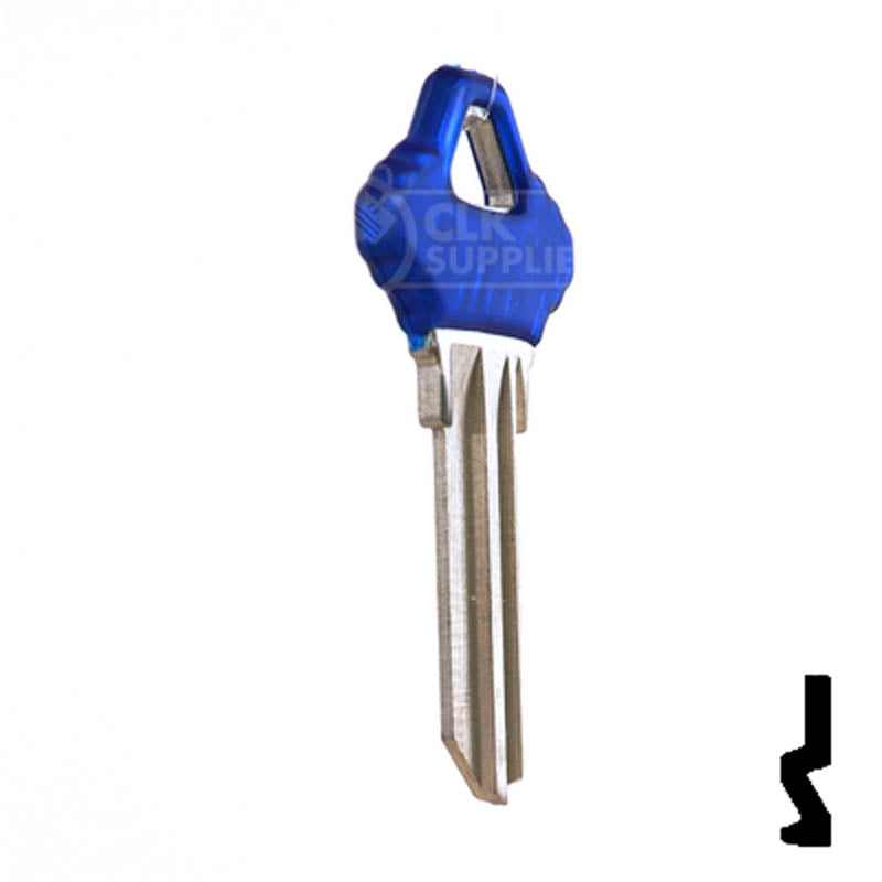 SC1 Schlage Transparent Color Head Assortment 5Pcs Residential-Commercial Key Ilco