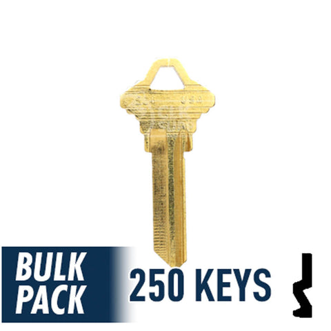 SC4 Schlage Key Bulk Pack -250 by Ilco