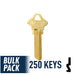 SC4 Schlage Key Bulk Pack -250 by Ilco Residential-Commercial Key Ilco