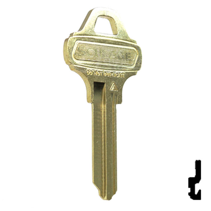 Schlage Everest C123 Control Blank Residential-Commercial Key Schlage