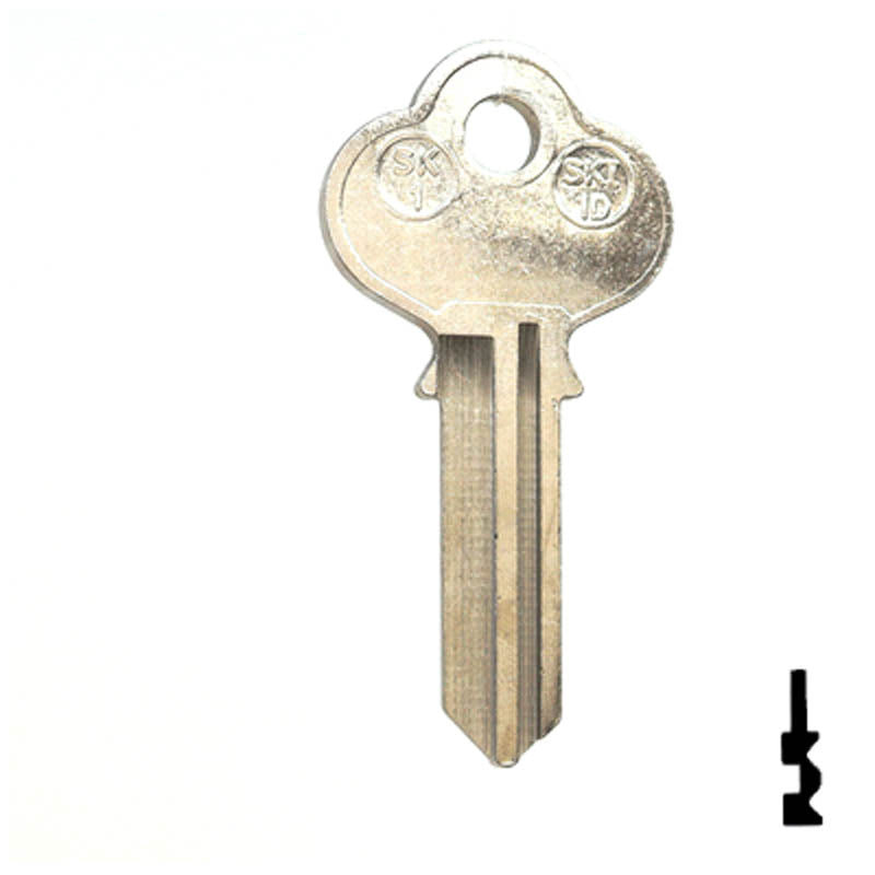 Uncut Key Blank | Corbin Russwin | SK1, R1001EN — CLK Supplies
