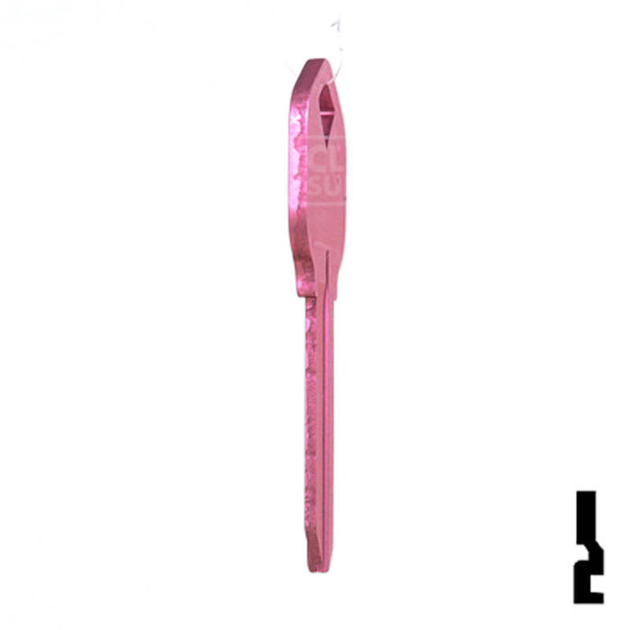 Uncut Aluminum Key Blank | Kwikset KW1 | Pink Residential-Commercial Key JMA USA