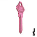 Uncut Aluminum Key Blank | Schlage SC1 | Pink Residential-Commercial Key JMA USA