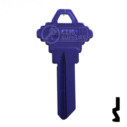 Uncut Aluminum Key Blank | Schlage SC1 | Purple Residential-Commercial Key JMA USA