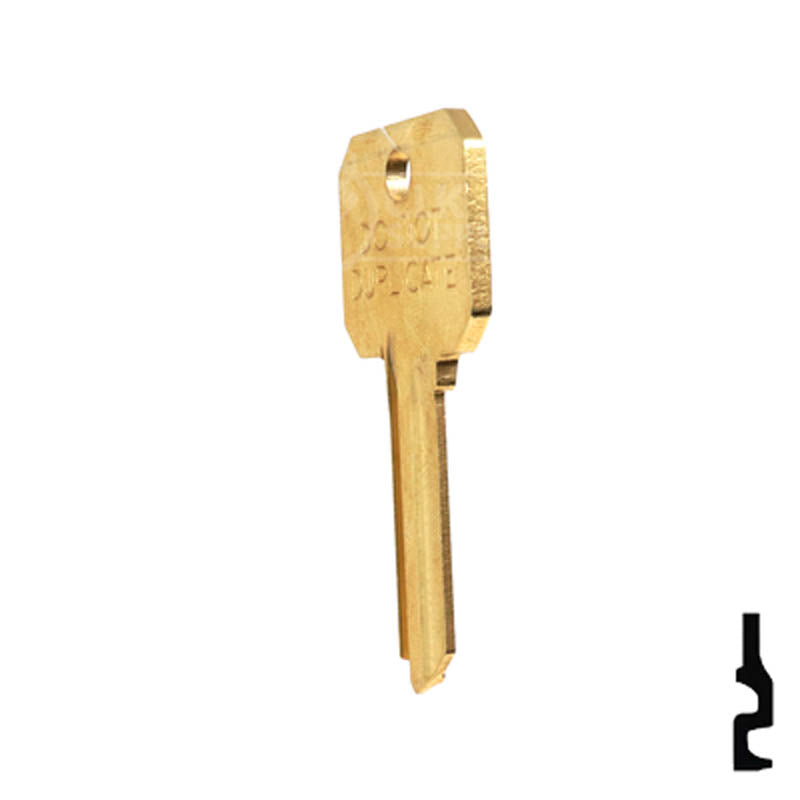 Uncut DND Key Blank | Arrow | AR1 Residential-Commercial Key Ilco