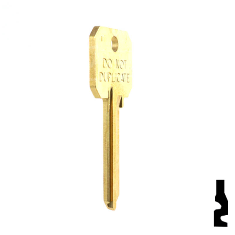 Uncut DND Key Blank | Arrow | AR4 Residential-Commercial Key Ilco