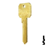 Uncut DND Key Blank | Corbin Russwin | CO88 Residential-Commercial Key Ilco