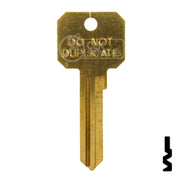 Uncut DND Key Blank | Corbin Russwin | CO88 Residential-Commercial Key Ilco