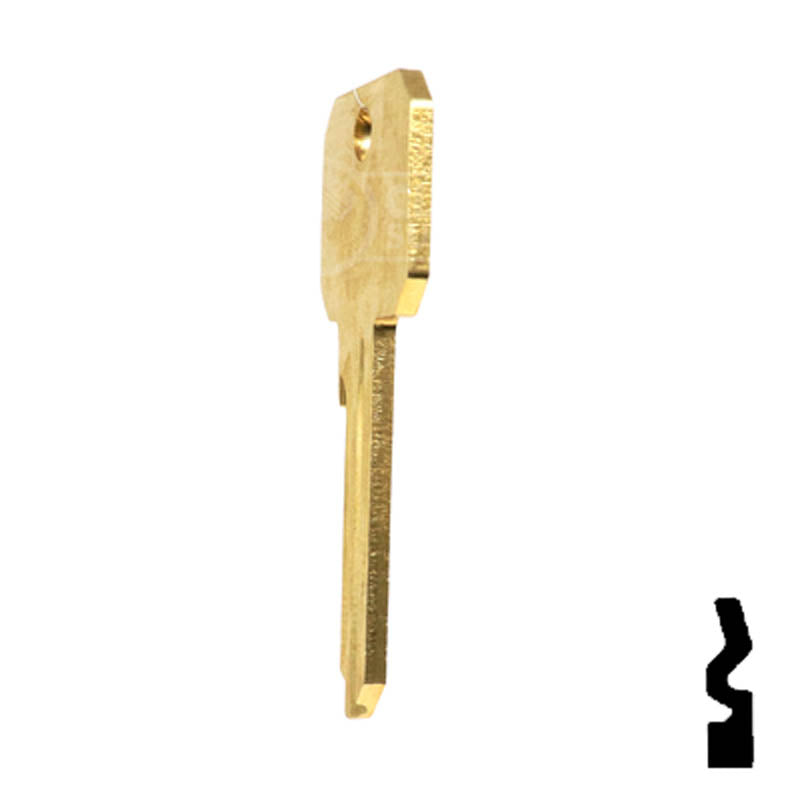 Uncut DND Key Blank | Ruswwin | RU46 Residential-Commercial Key Ilco