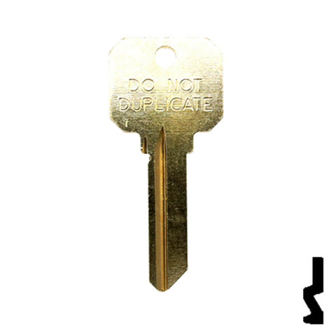 Uncut DND Key Blank | Schlage | SC4