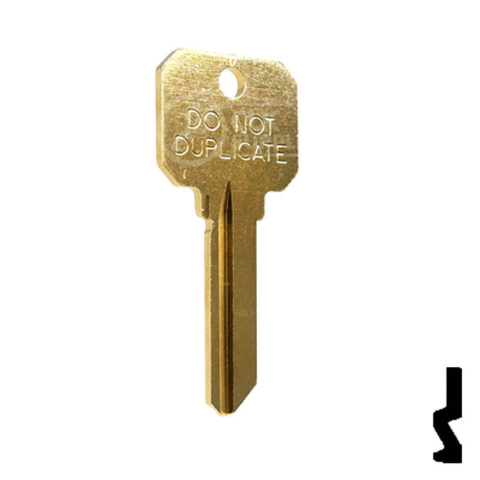 Uncut DND Key Blank | Schlage | SC4 Residential-Commercial Key Ilco
