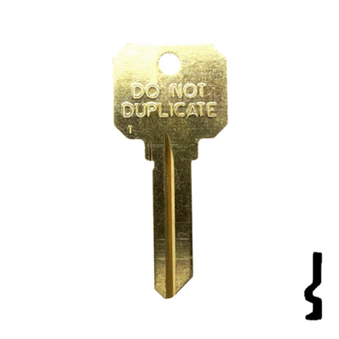Uncut DND Key Blank | Schlage | SC9