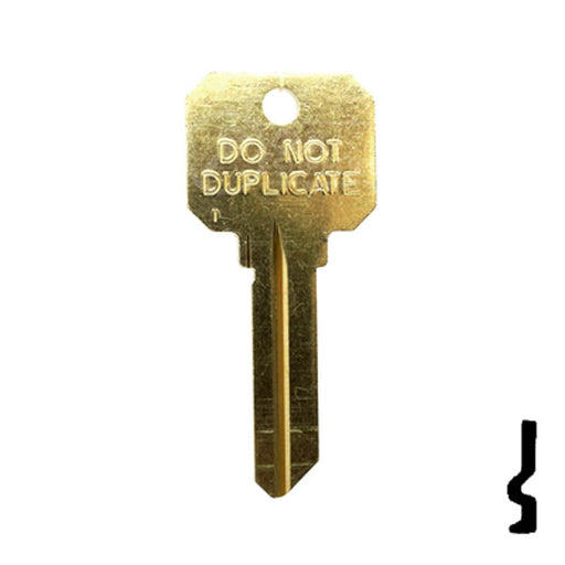 Uncut DND Key Blank | Schlage | SC9 Residential-Commercial Key Ilco