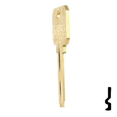 Uncut DND Key Blank | Schlage | SC9 Residential-Commercial Key Ilco