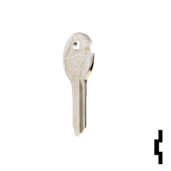 Uncut Key Blank | American Padlock | ILL2 Residential-Commercial Key Ilco