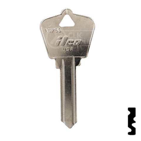 Uncut Key Blank | Arrow | A1179G