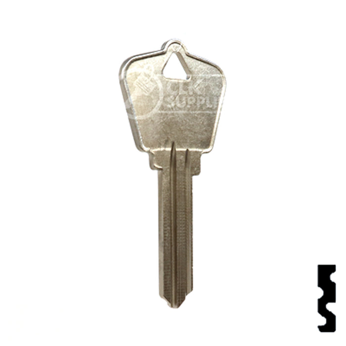 Uncut Key Blank | Arrow | A1179S Residential-Commercial Key Ilco