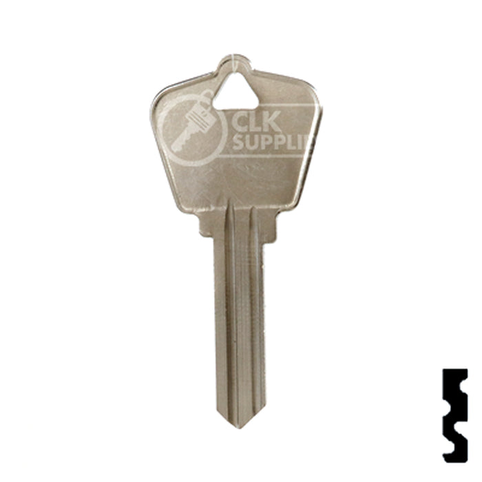 Uncut Key Blank | Arrow | A1179S Residential-Commercial Key Ilco